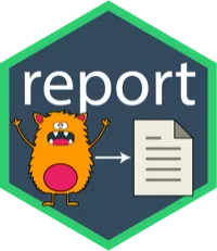 report hex sticker