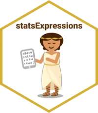 statsExpressions hex sticker