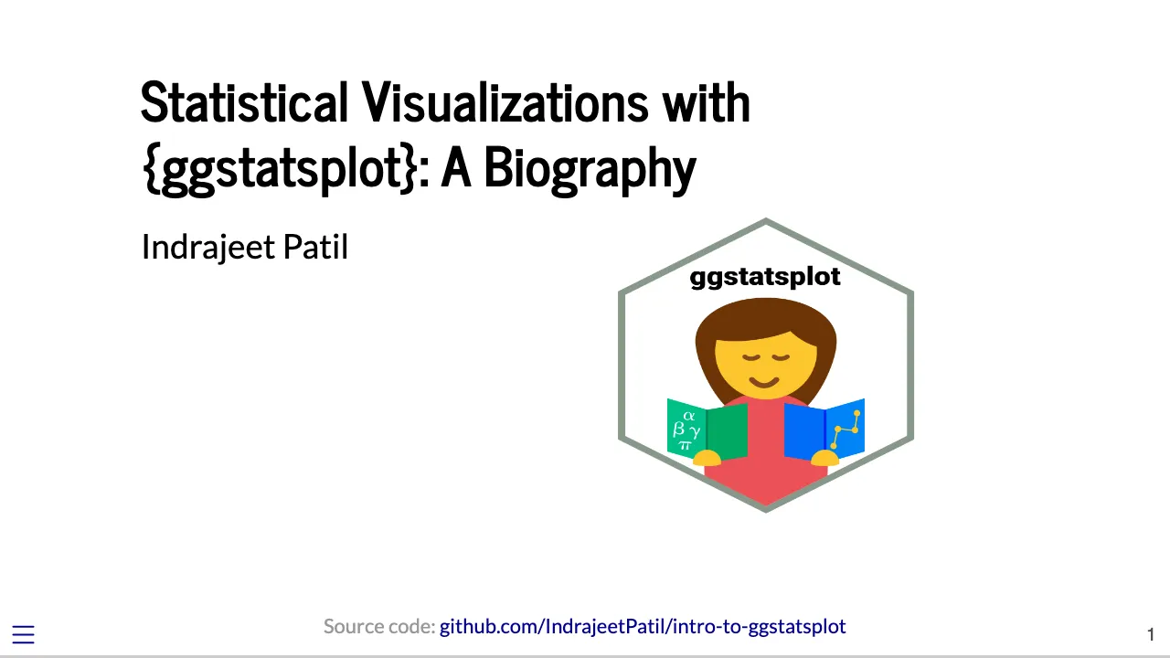 Preview of Introduction to {ggstatsplot}: Informative Statistical Visualisations