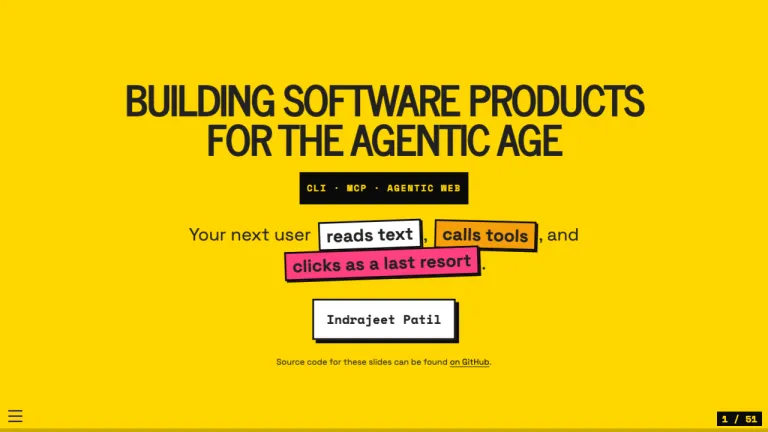 Preview of Building Software Products for the Agentic Age